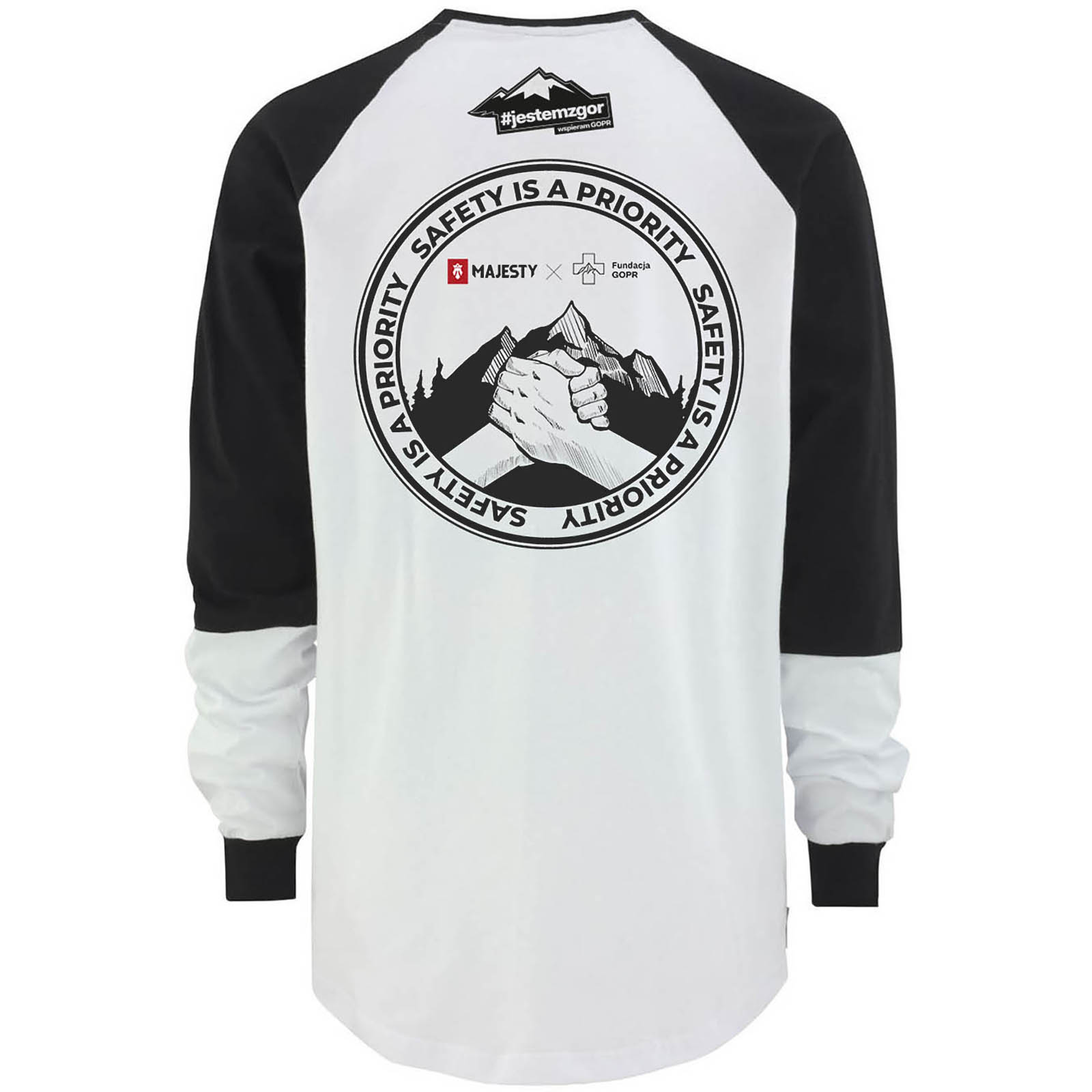 Longsleeve MAJESTY x FUNDACJA GOPR HELP & PROTECT